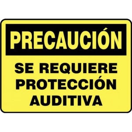 Accuform OSHA CAUTION Safety Sign HEARING SHMPPA630XT SHMPPA630XT